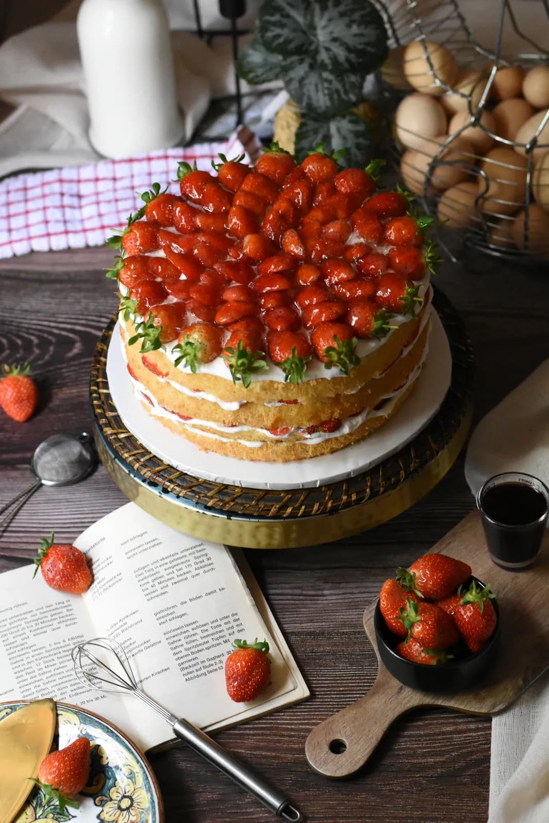 Strawberry Gateaux